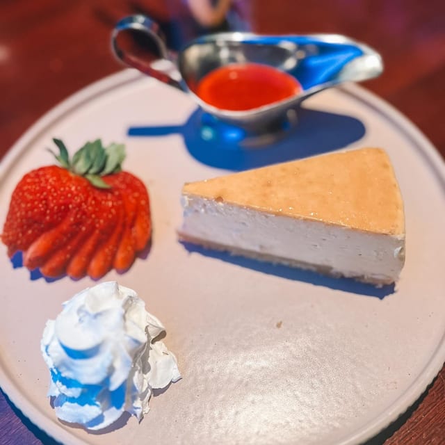 Ricotta Cheesecake.