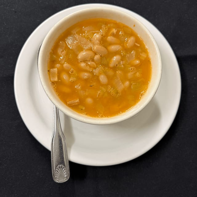 Pasta Fagioli Lunch.