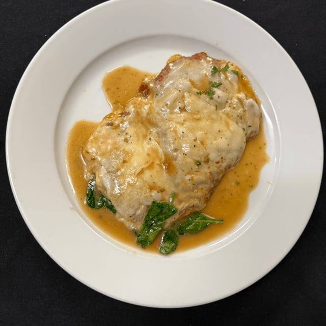 Chicken Saltimbocca.