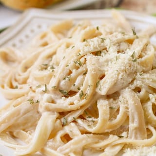 Fettuccini Carbonara Lunch
