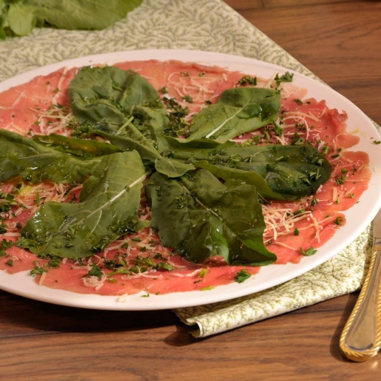 Indulge in Our Carpaccio